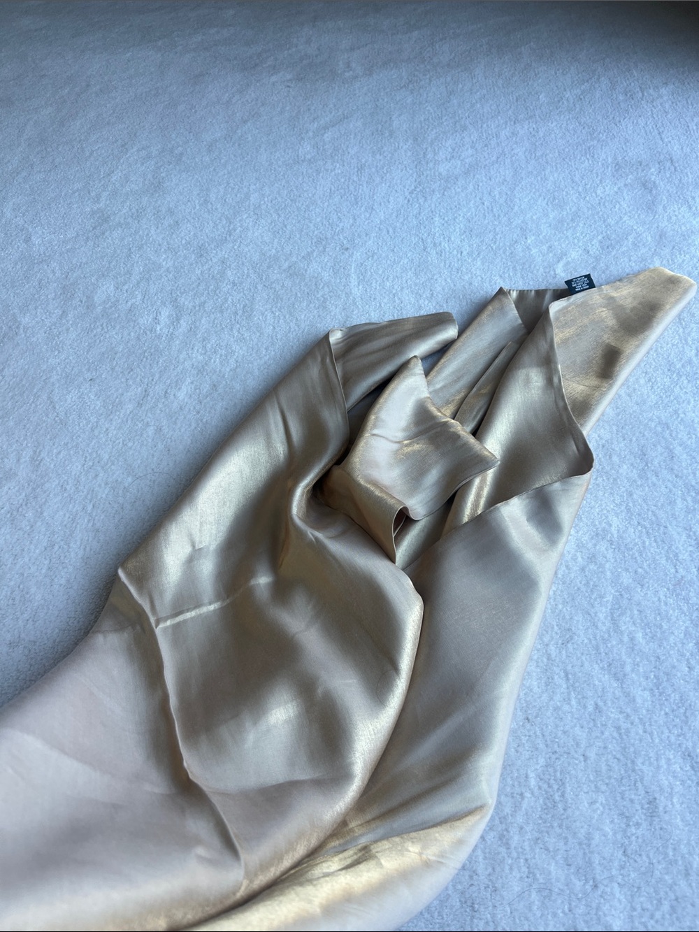 Brand new Shimmer Golden scarf dupatta stole wrap